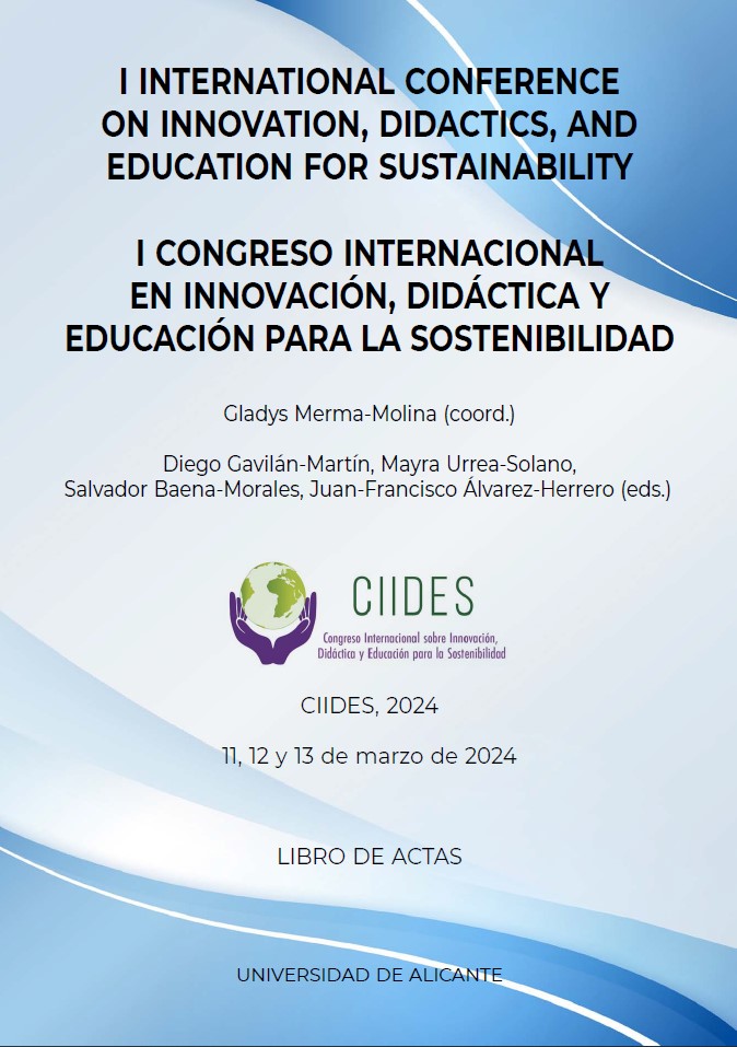 I Congreso Internacional en Innovación, Didáctica y Educación para la Sostenibilidad